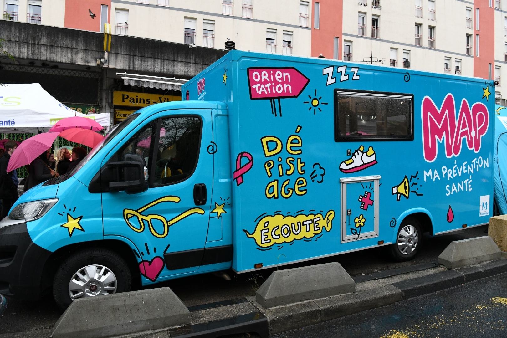 le Bus prévention santé de la Ville