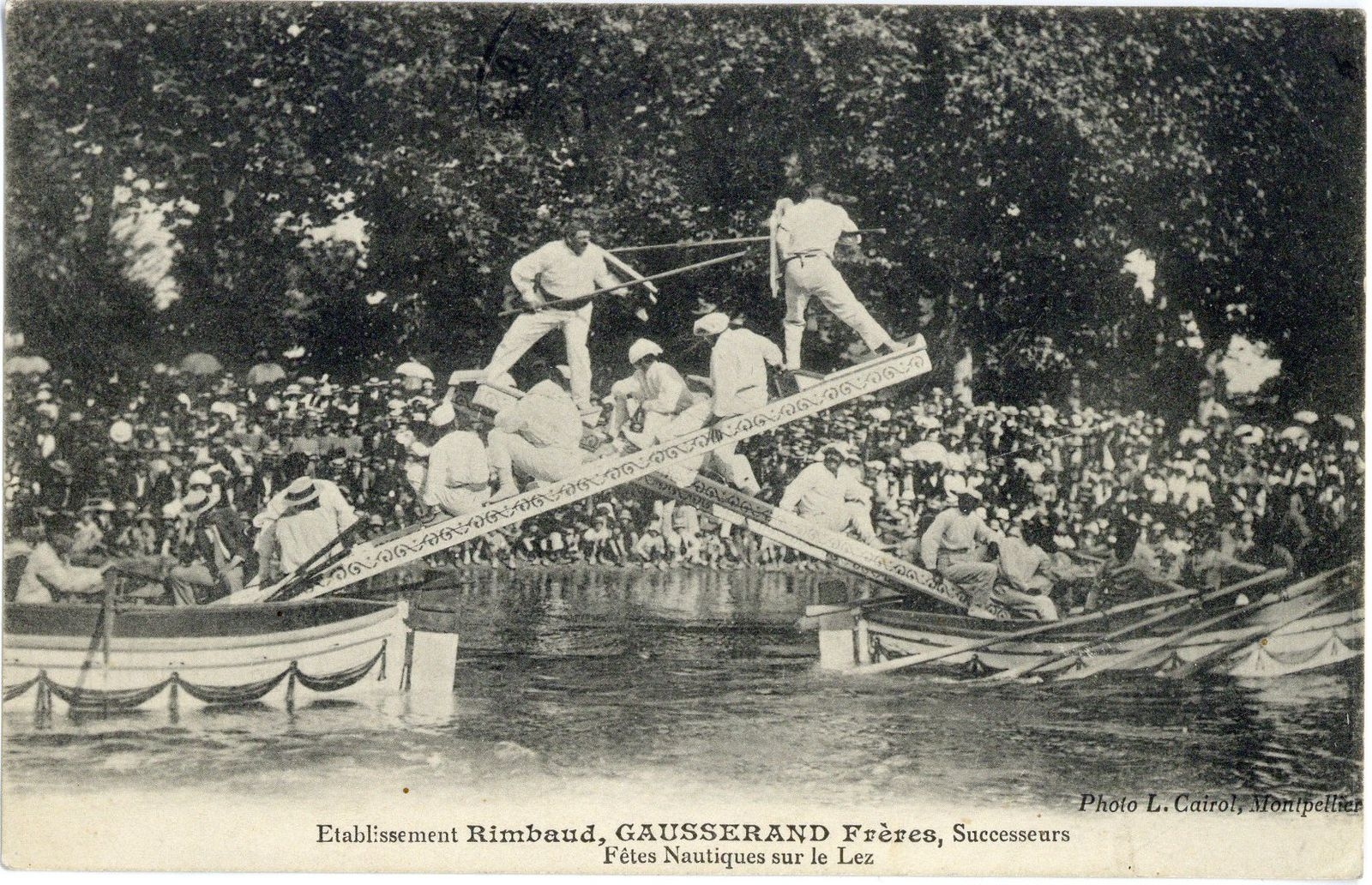 Joutes et fêtes nautiques sur le Lez