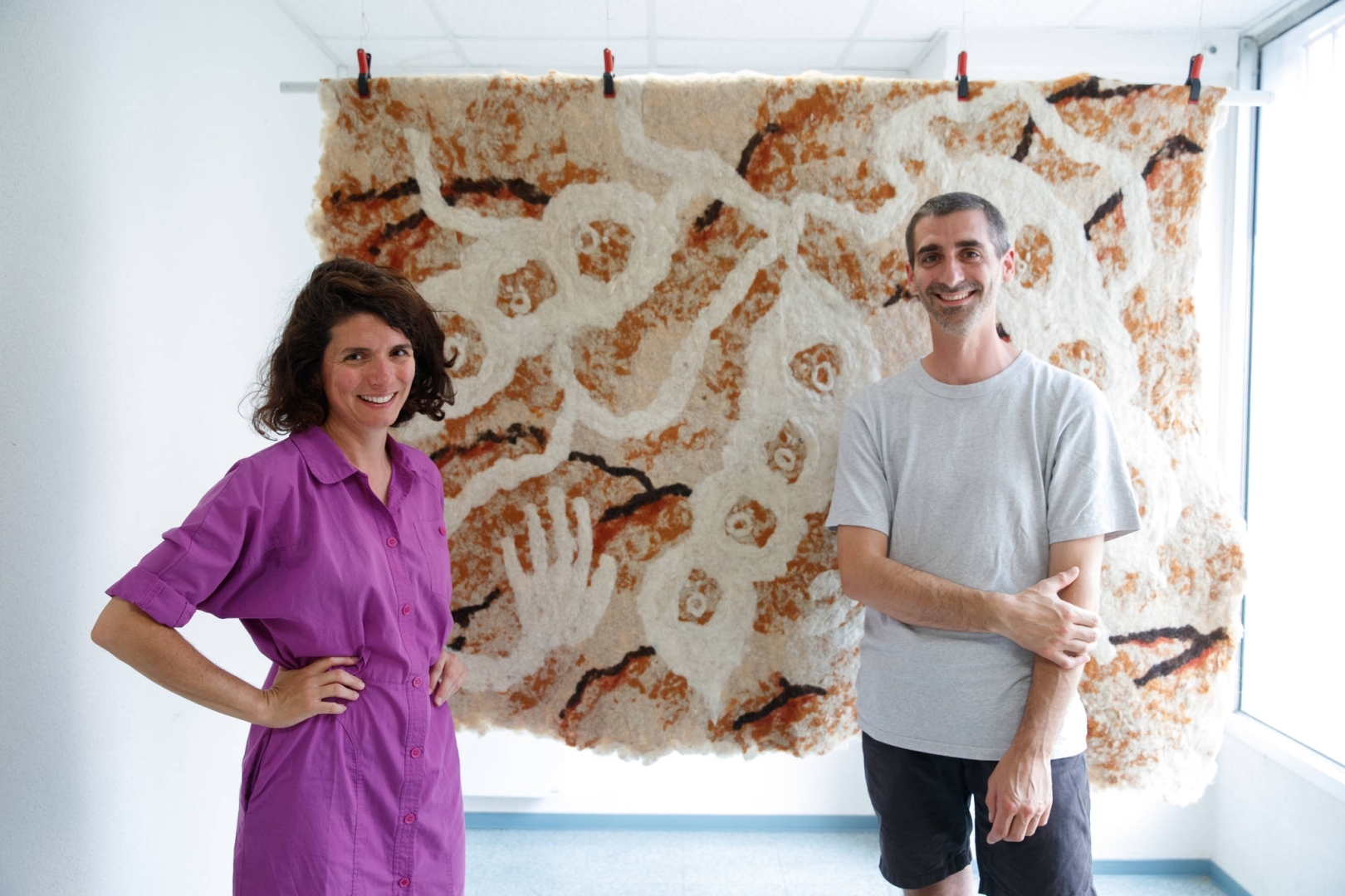 Célia Picard et Hannes Schreckensberger 
