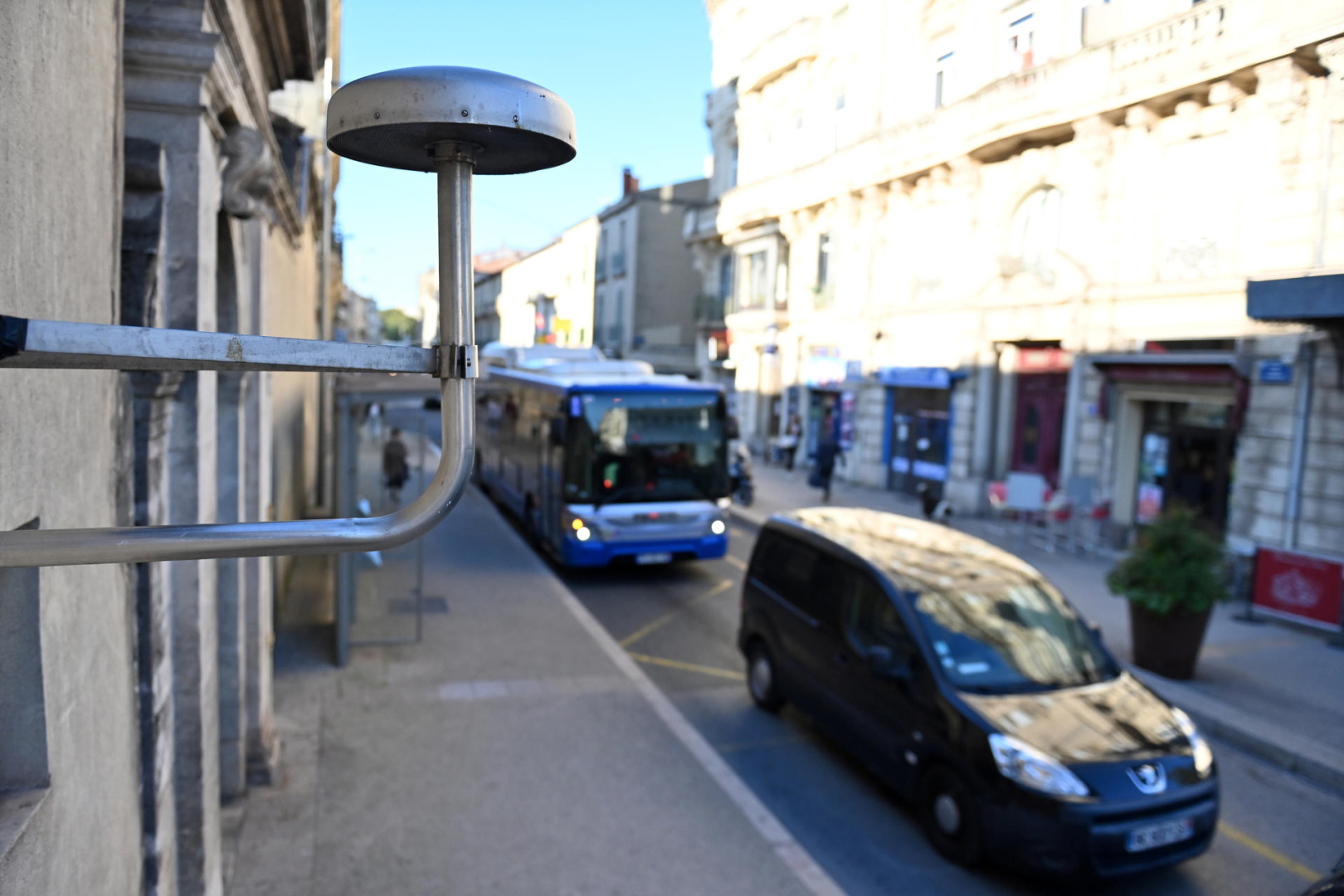 Capteur qui mesure la qualité de l'air 
