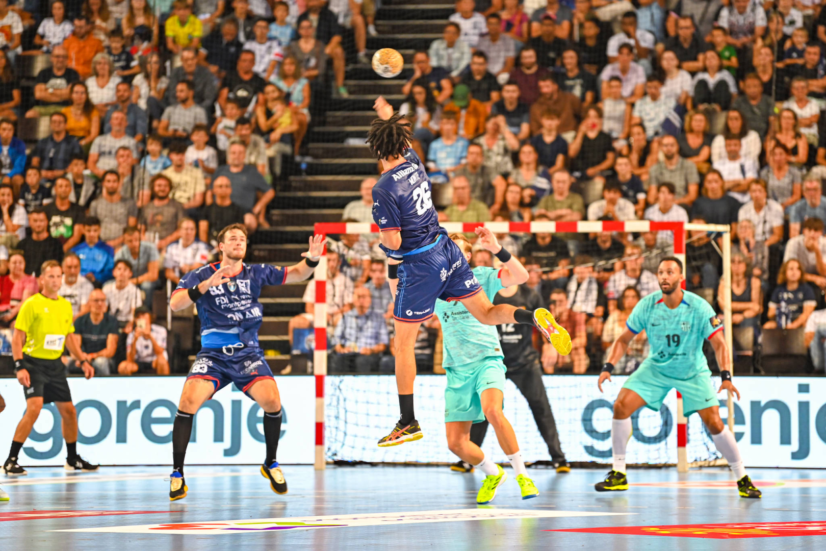MHB - Barcelone à la Sud de France Arena devant 7 000 spectateurs