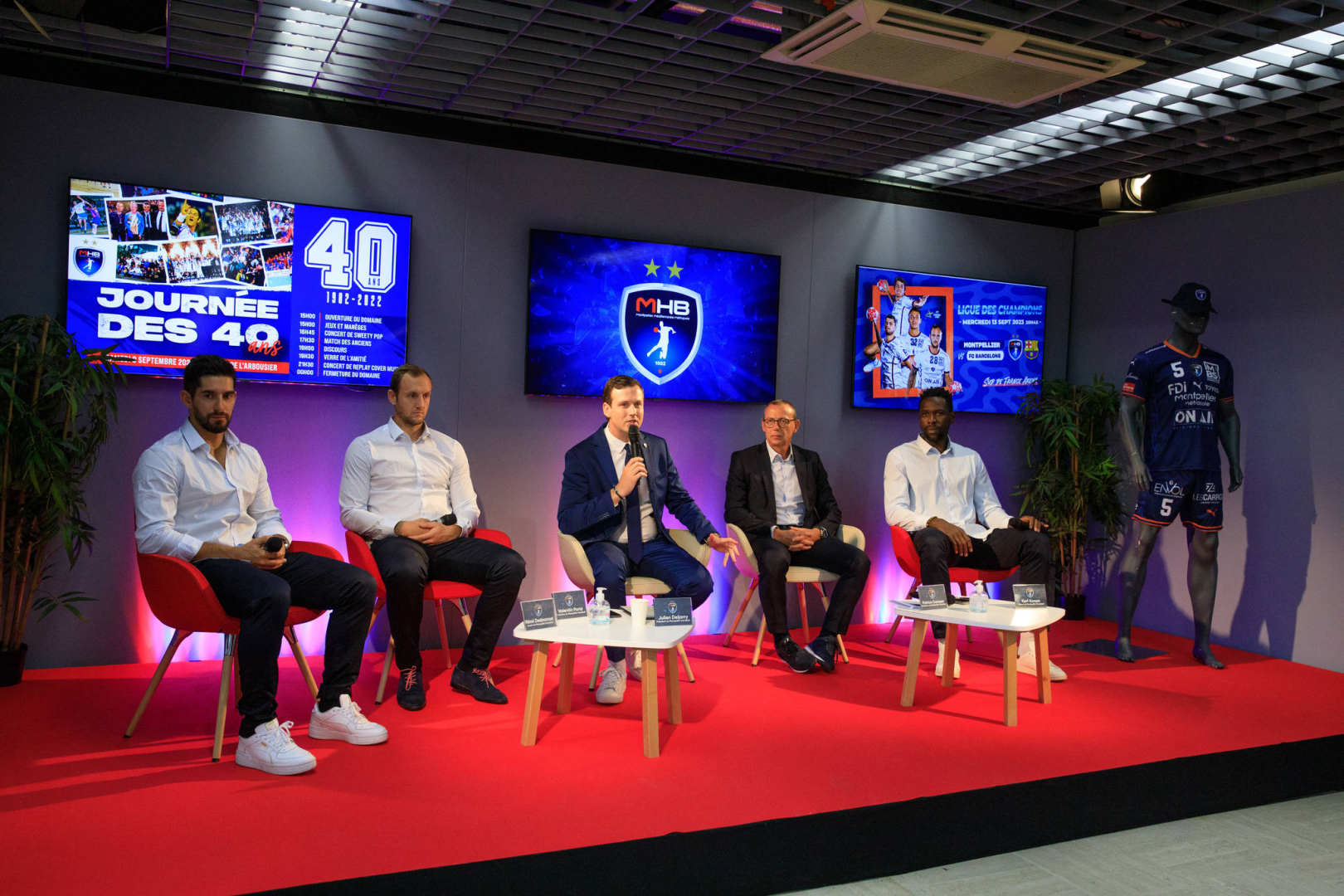 Conférence de presse du MHB
