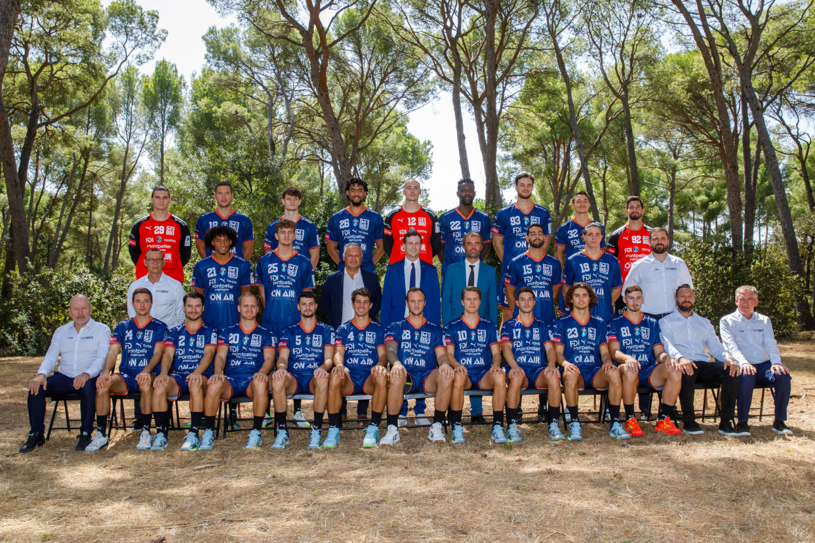 Equipe du MHB photo officielle