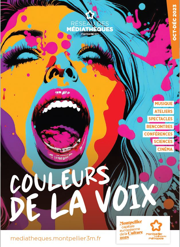 Affiche de la manifestation "Couleurs de la voix"