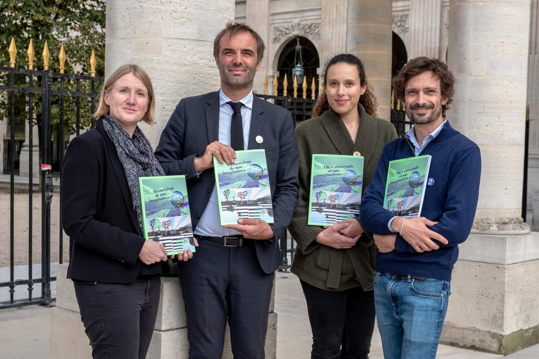 Quatre personnes présentent le dossier CEC Montpellier 2028