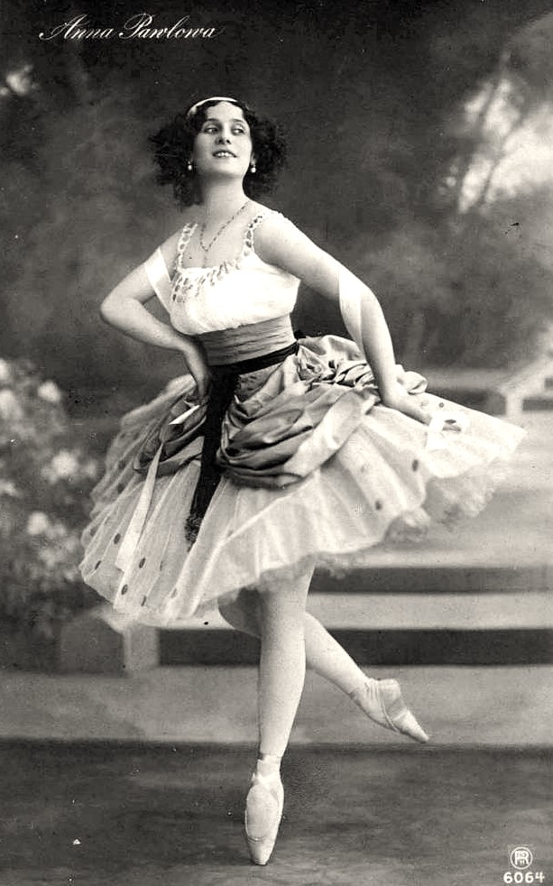 Photo de la danseuse Anna Pavlova