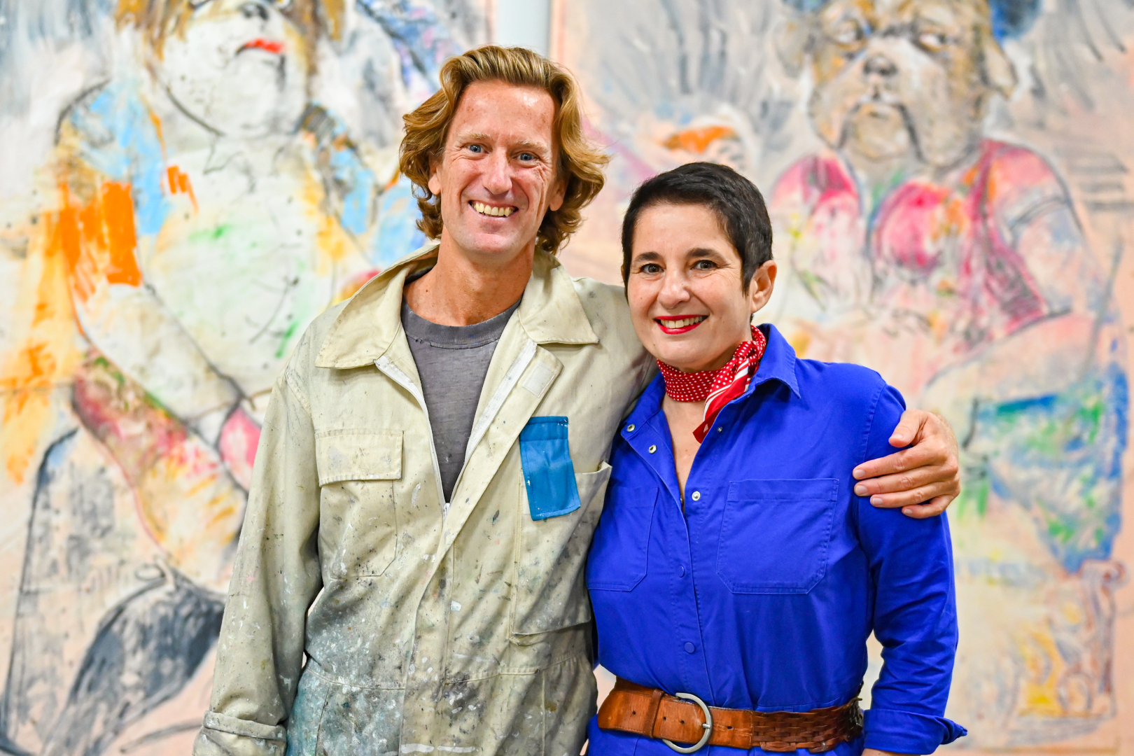 Nathalie Trovato et Gregory Forstner.