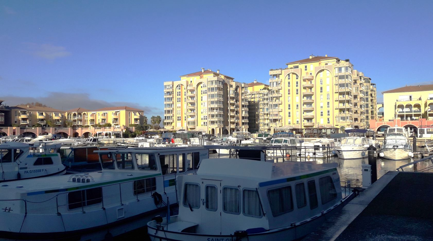 Vue du Port de Lattes