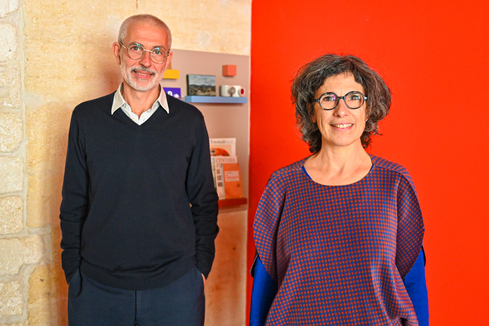 Elizabeth Vidal et Huub Ubbens