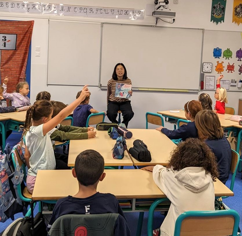 Temps d'animation d'auteur en résidence dans les écoles