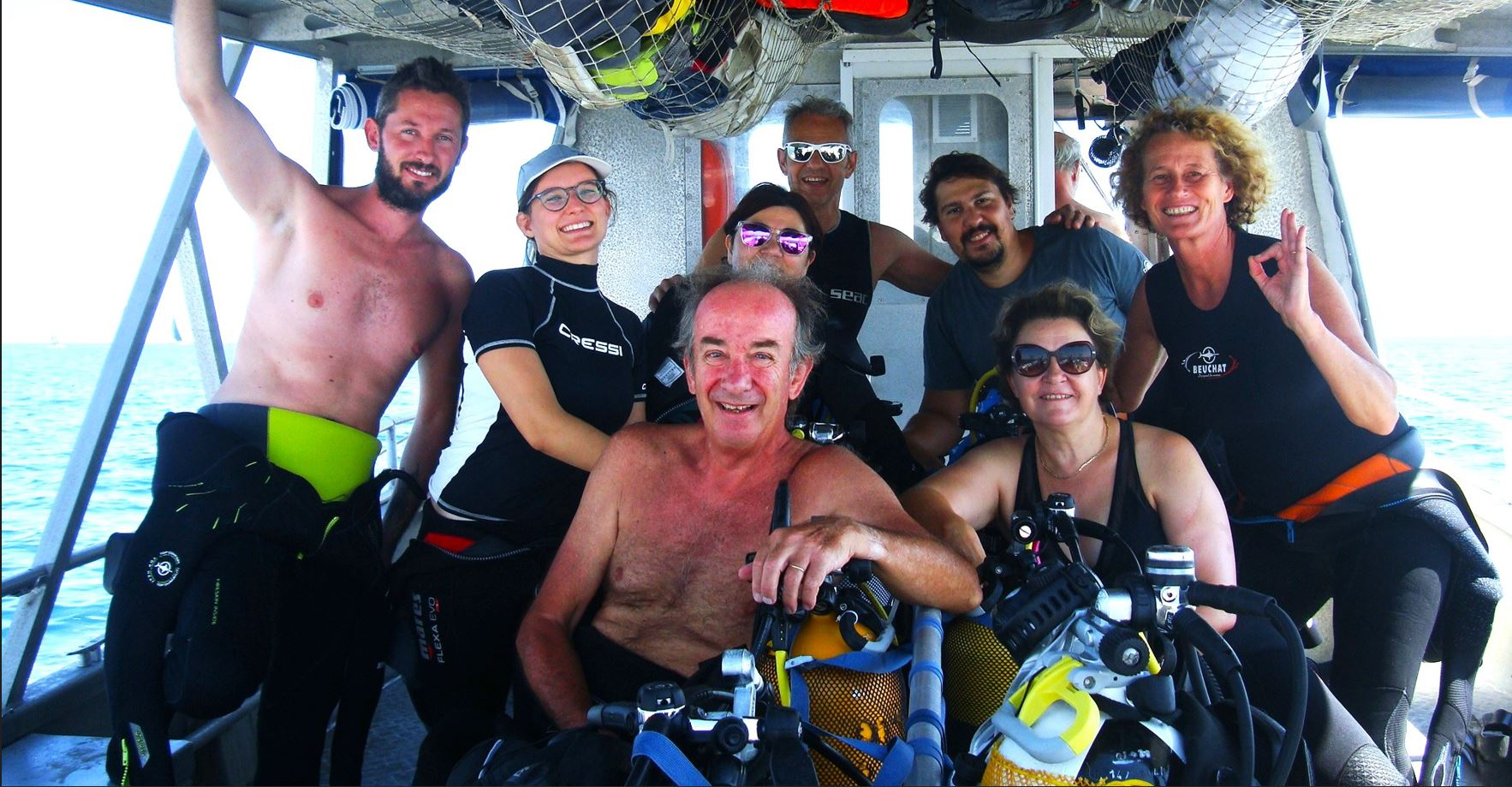 Sortie plongée vers les Aresquiers avec le Club Objectif Bleu