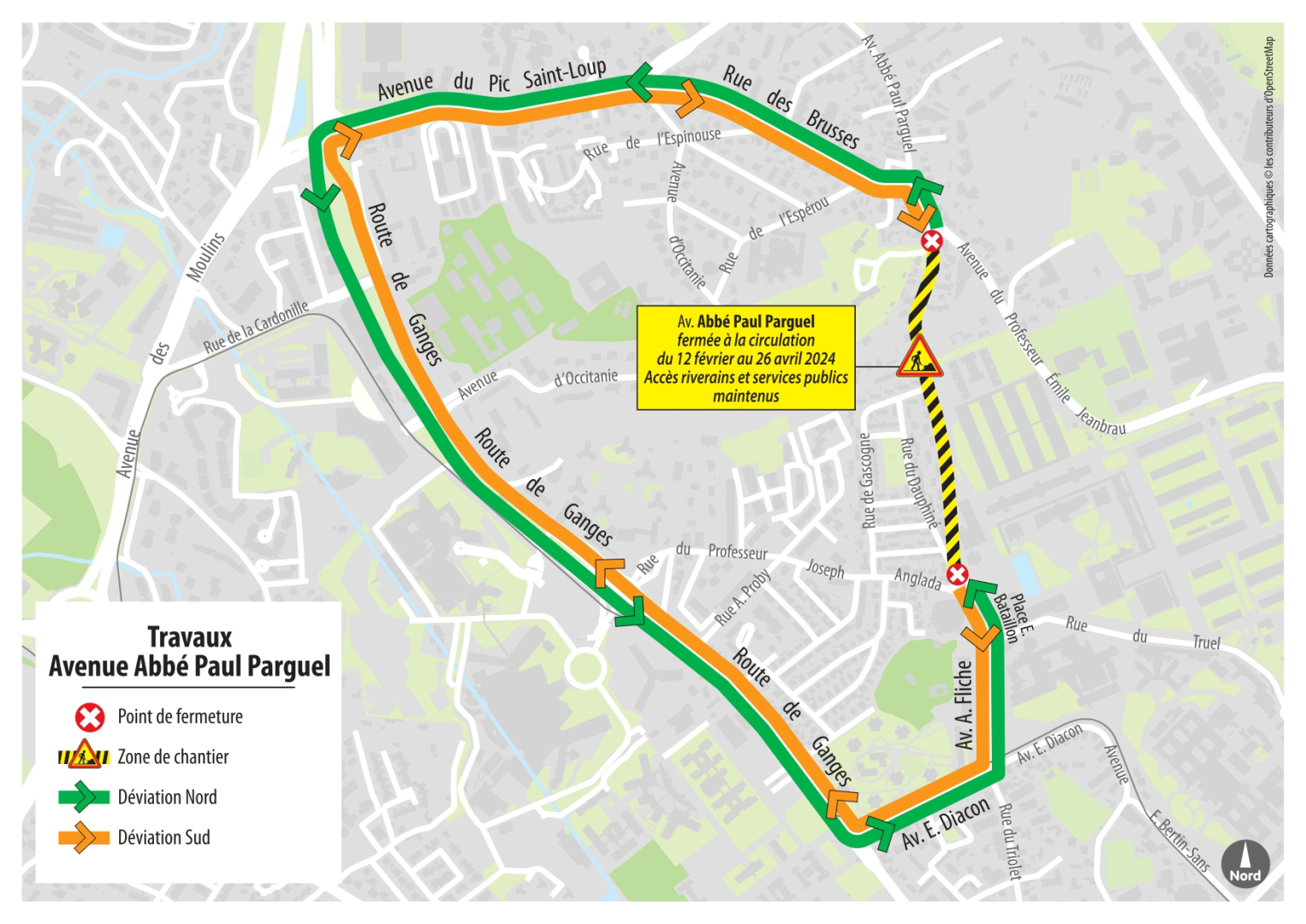 Plan de déviation