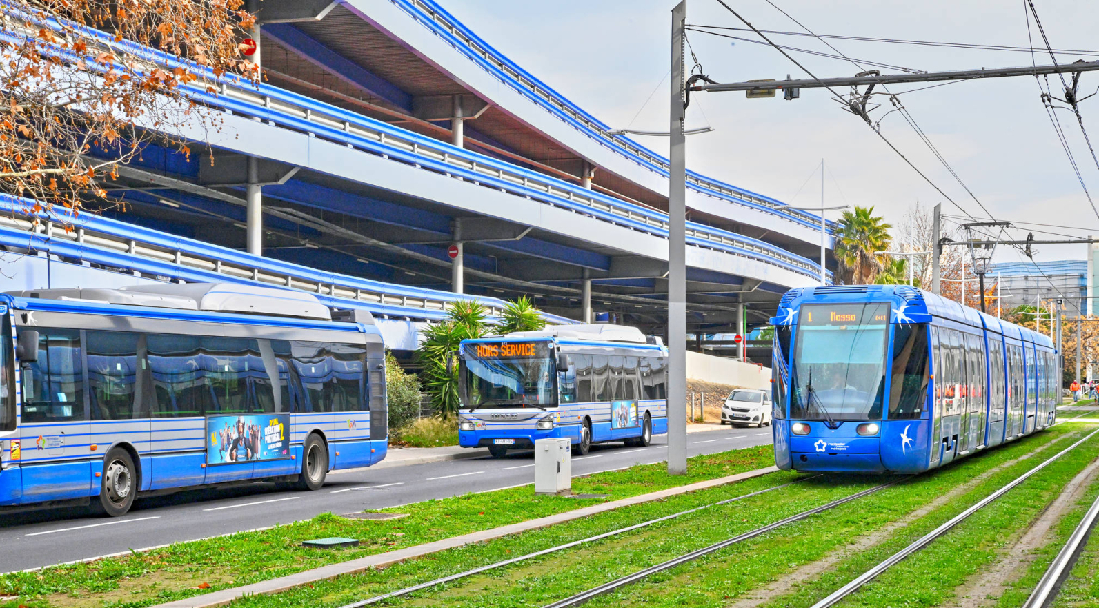 Tramway et P+tram