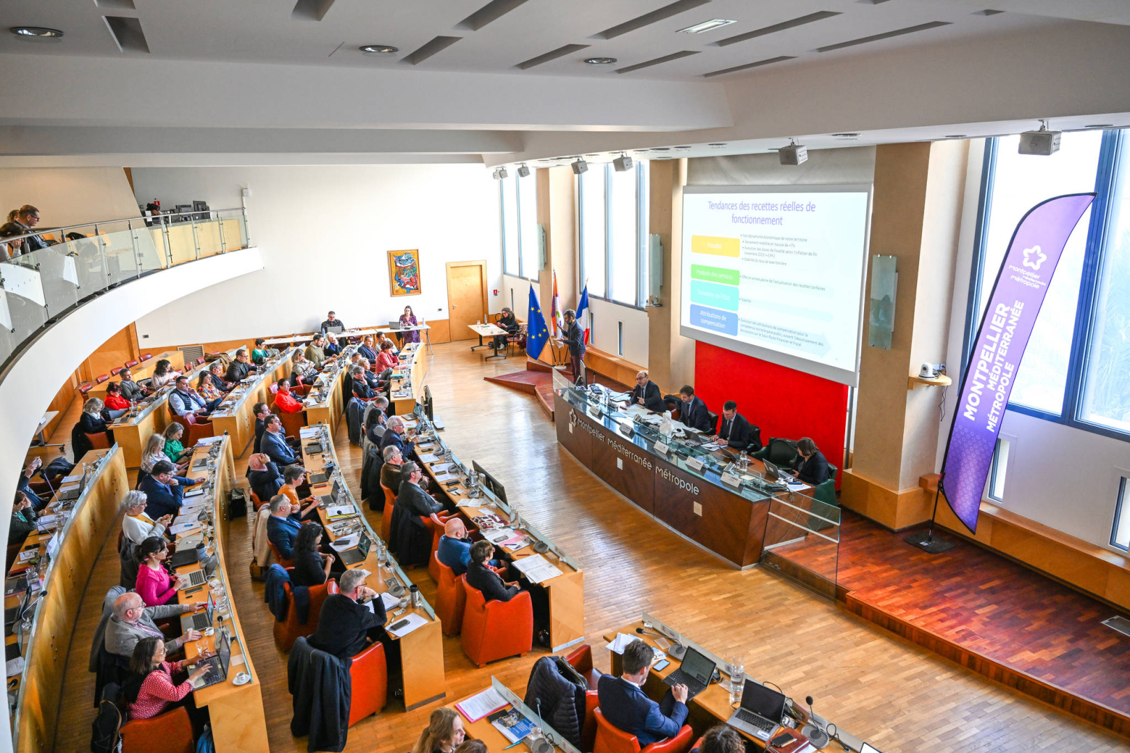 Assemblée du conseil de Métropole