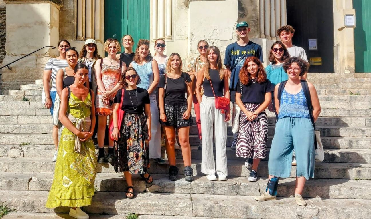 L'équipe des étudiants du Master DAPCE, organisateur de l'événement "Turbulences".