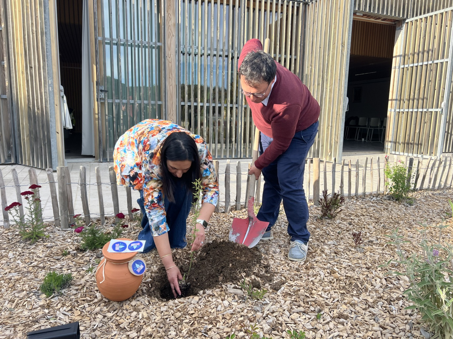 Plantattion d'un amandier