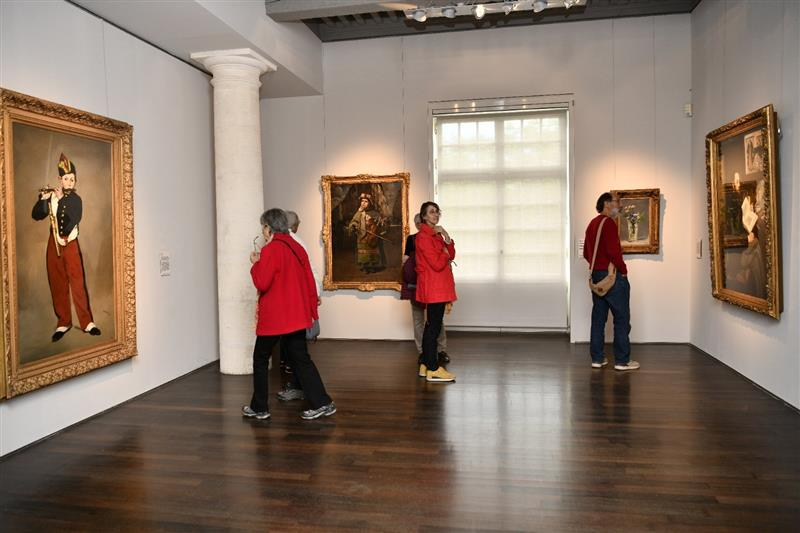 Salle à l'étage du musée Fabre