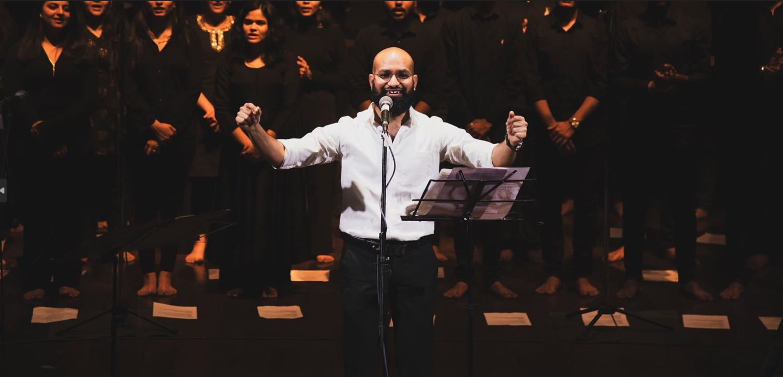 Hardik Chauhan en concert en Allemagne