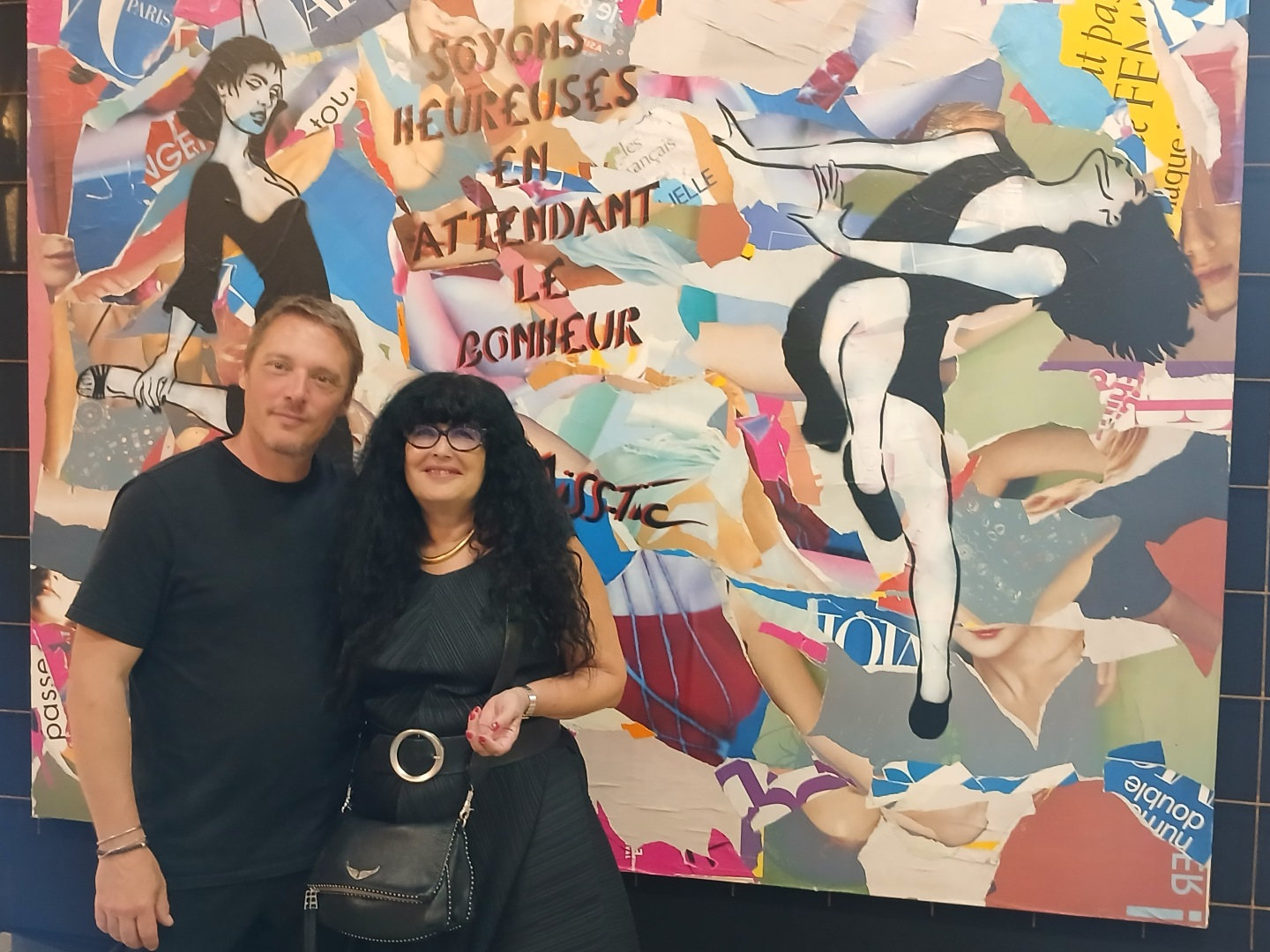 Laurent Rigail et Lélia Mordoch ont eu le privilège d'accompagner le parcours de la street artiste