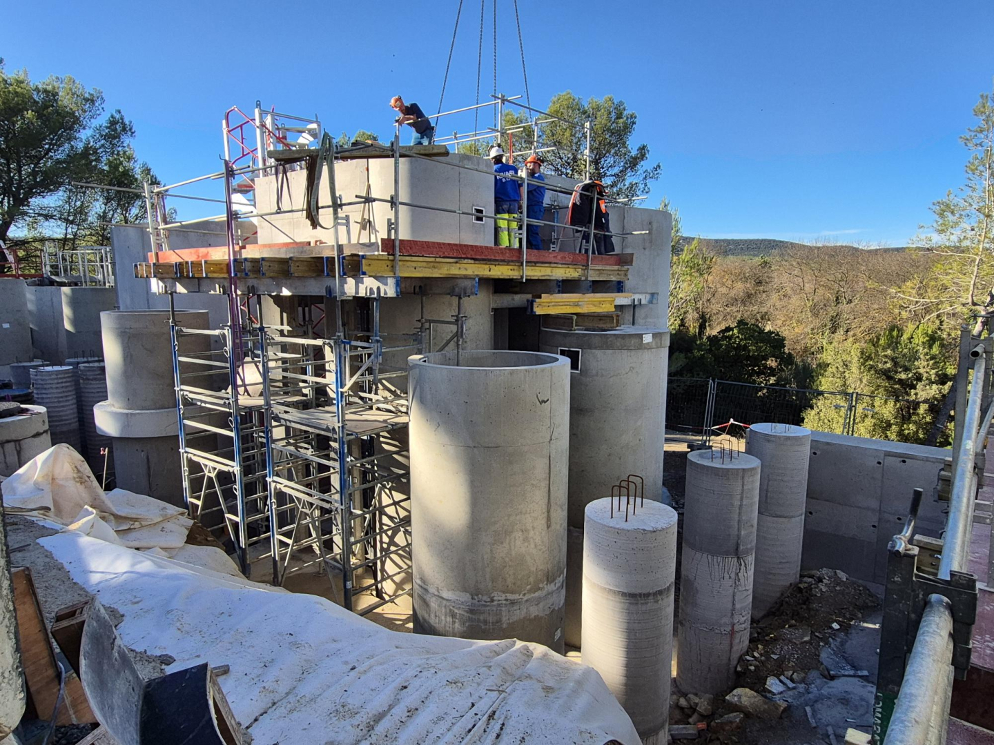 le chantier
