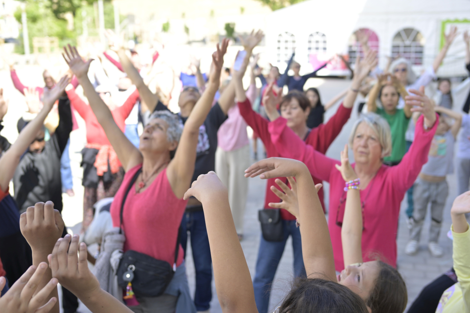 flashmob intergénérationnelle