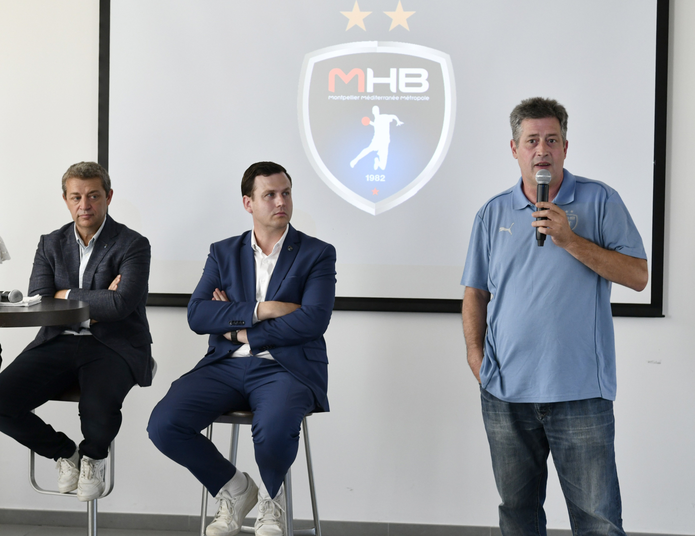 conférence de presse MHB Féminin 