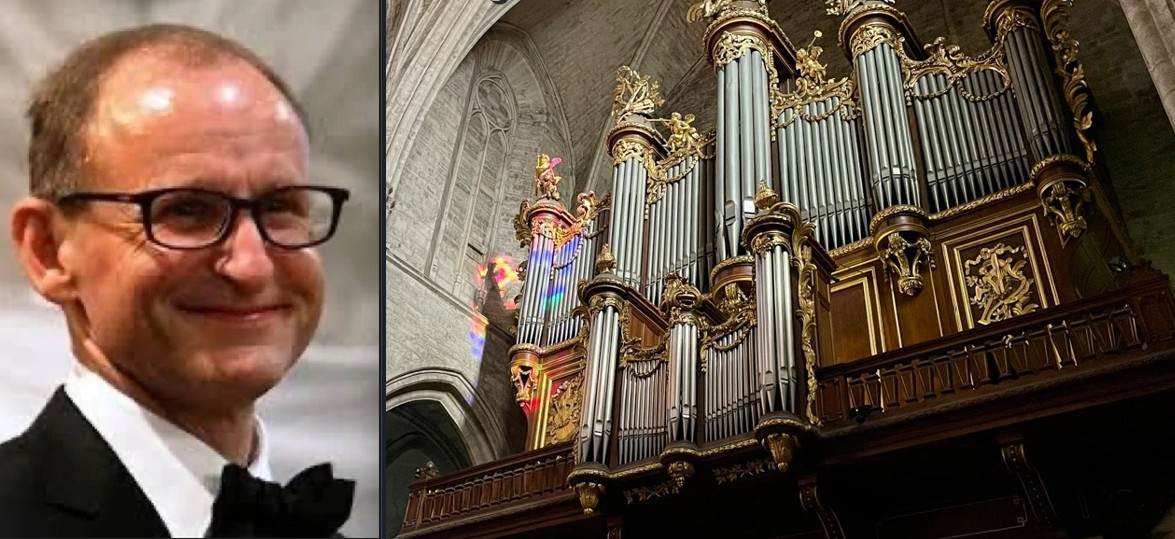 Bruno Mathieu en concert sur l'orgue de la cathédrale Saint Pierre