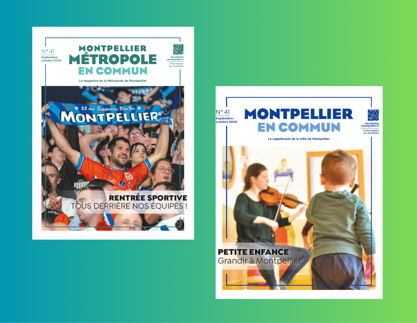 les deux unes