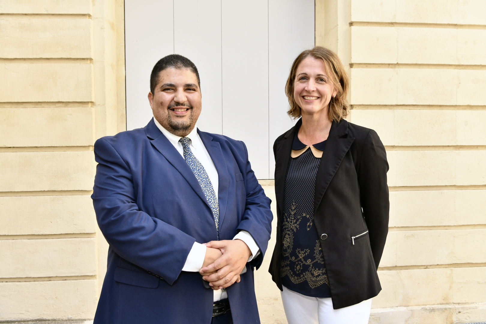 Samir Rachidi (IRESEN) et Élodie Haté (MGH Energy)