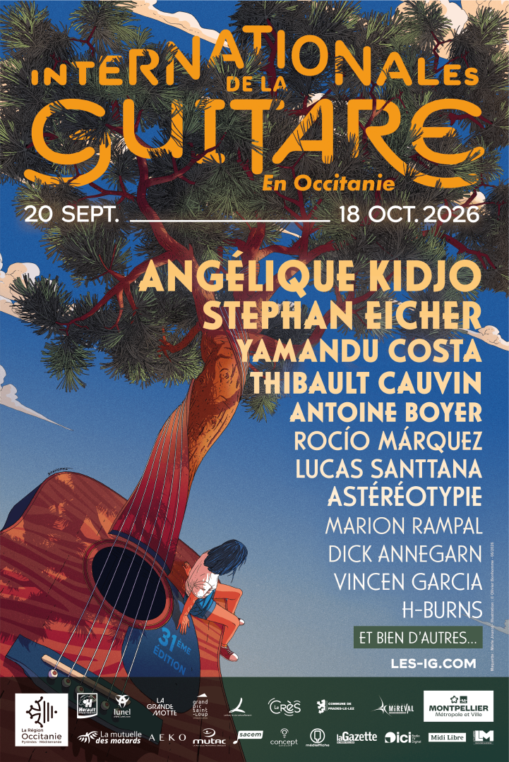 Affiche Internationnales de la guitare 2026