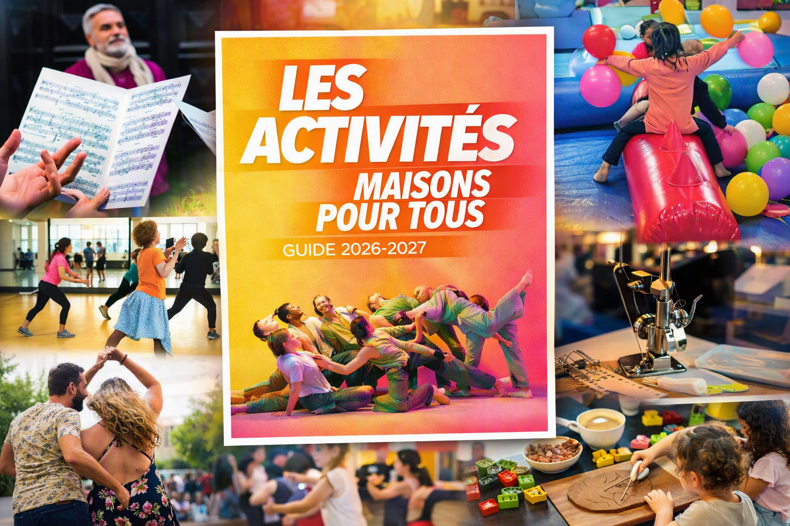 photo du guide des maisons pour tous et de diff&eacute;rentes activit&eacute;s