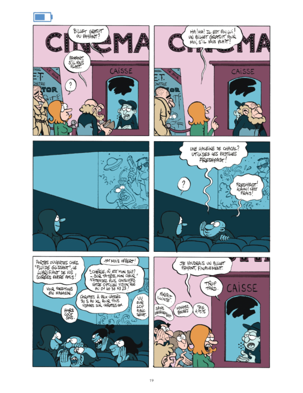 Planche de BD 