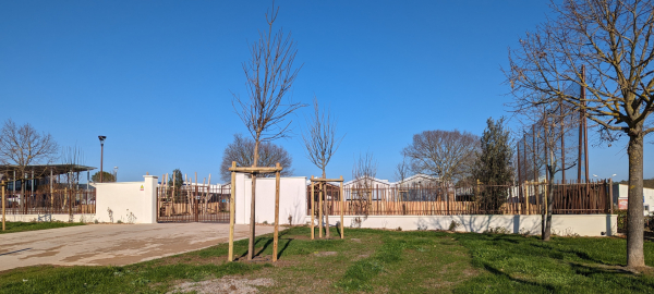 Une école agrandie et végétalisée