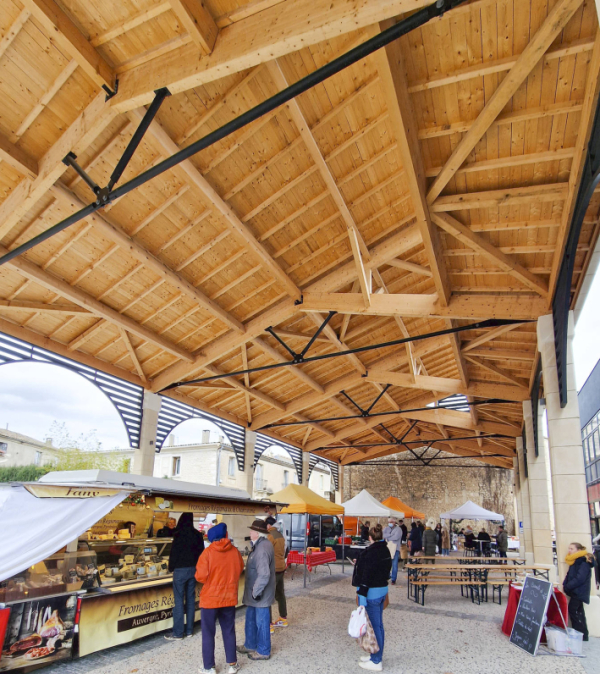 Les halles Leon Mercier