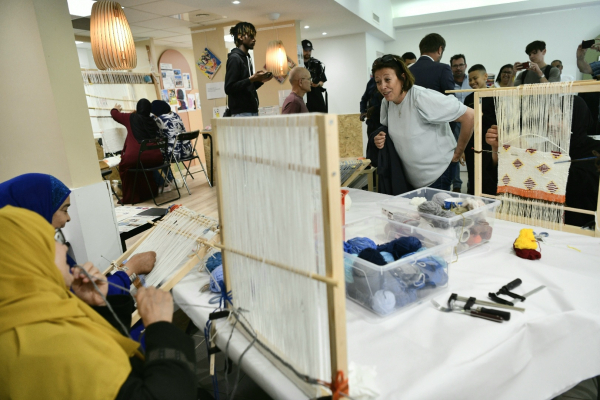 Atelier de tissage et transmission du savoir-faire  