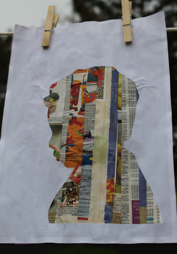 oeuvre papier étendue 