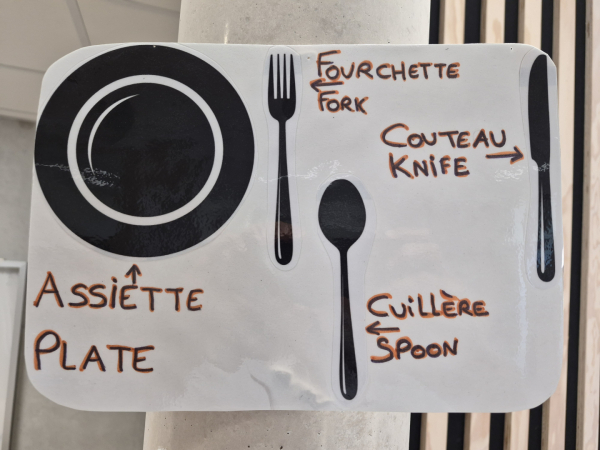 anglais à la cantine 