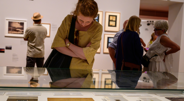 Visiteurs de l'expo