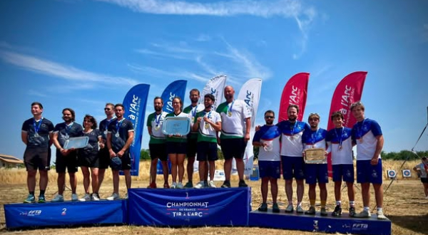 Podium pour les garçons