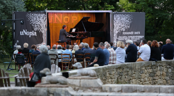 Piano dans un camion 