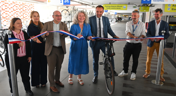 Inauguration gare Saint-Roch